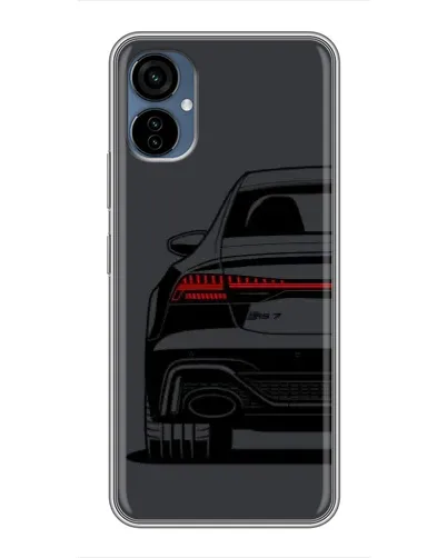 Чехол для TECNO Camon 19 Neo с картинкой «Задняя часть Audi — арт»