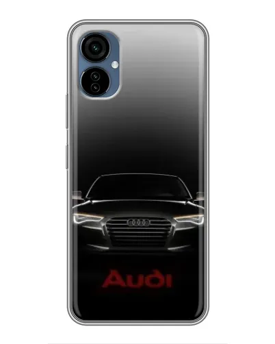 Чехол для TECNO Camon 19 Neo с картинкой «Audi — градиентный контур»