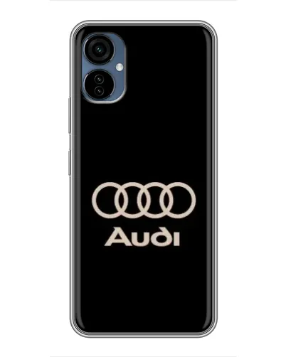 Чехол для TECNO Camon 19 Neo с картинкой «Audi — золотой логотип»