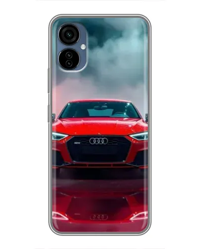 Чехол для TECNO Camon 19 Neo с картинкой «Audi RS — красный стиль»