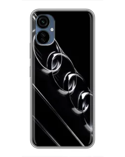 Чехол для TECNO Camon 19 Neo с картинкой «Audi — абстрактные кольца»