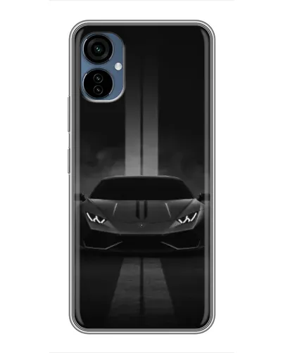 Чехол для TECNO Camon 19 Neo с картинкой «Lamborghini симметрия дорог»