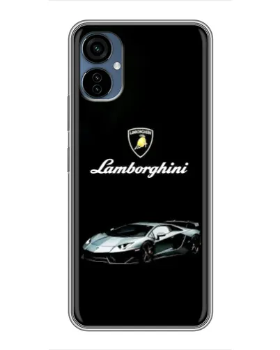 Чехол для TECNO Camon 19 Neo с картинкой «Логотип Lamborghini классика»
