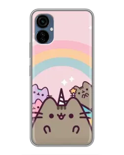 Чехол для TECNO Camon 19 Neo с картинкой «Единорог Pusheen»