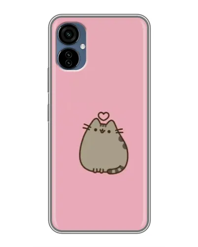 Чехол для TECNO Camon 19 Neo с картинкой «Pusheen сердце»