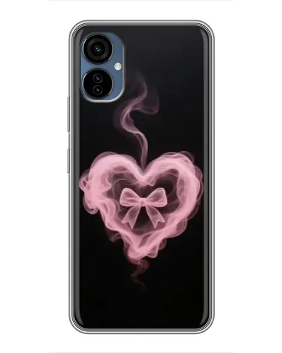 Чехол для TECNO Camon 19 Neo с картинкой «Дымчатое сердце»