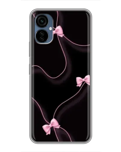Чехол для TECNO Camon 19 Neo с картинкой «Розовые ленты»
