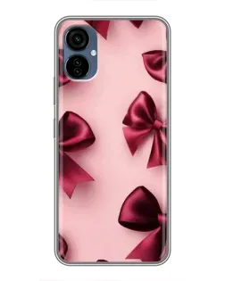 Чехол для TECNO Camon 19 Neo с картинкой «Бордовый атлас»
