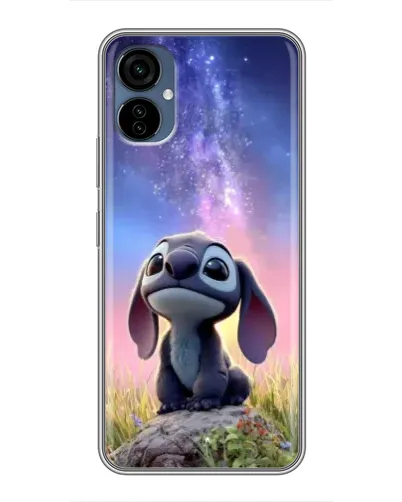 Чехол для TECNO Camon 19 Neo с картинкой «Стич на рассвете»