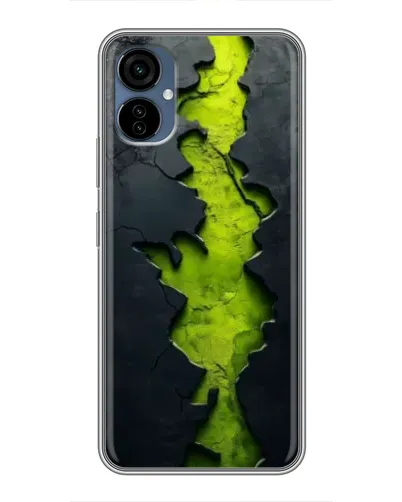 Чехол для TECNO Camon 19 Neo с картинкой «Салатовый разлом скалы» Чехол для TECNO Camon 19 Neo с картинкой «Салатовый разлом скалы»