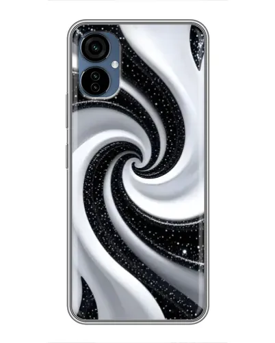 Чехол для TECNO Camon 19 Neo с картинкой «Черно-белая спираль» Чехол для TECNO Camon 19 Neo с картинкой «Черно-белая спираль»