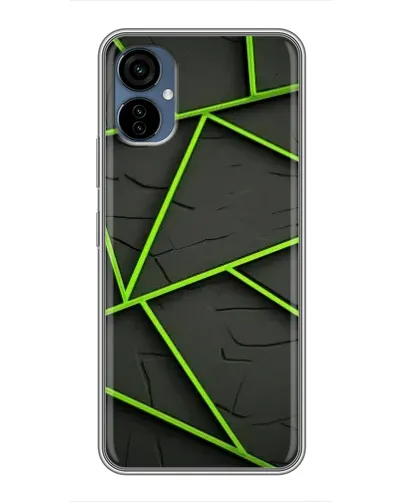 Чехол для TECNO Camon 19 Neo с картинкой «Зеленые геометрические линии» Чехол для TECNO Camon 19 Neo с картинкой «Зеленые геометрические линии»