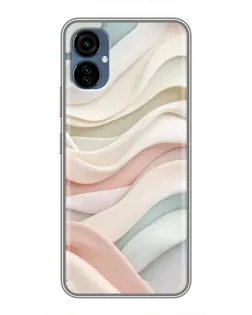 Чехол для TECNO Camon 19 Neo с картинкой «Пастельные нежные волны»