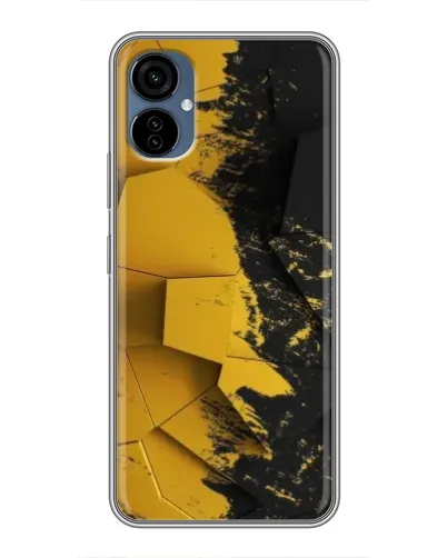 Чехол для TECNO Camon 19 Neo с картинкой «Золотые осколки геометрии» Чехол для TECNO Camon 19 Neo с картинкой «Золотые осколки геометрии»