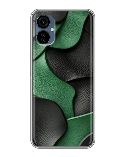 Чехол для TECNO Camon 19 Neo с картинкой «Зеленые кожаные волны» Чехол для TECNO Camon 19 Neo с картинкой «Зеленые кожаные волны»