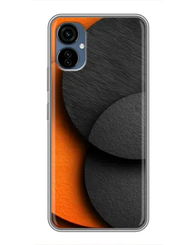Чехол для TECNO Camon 19 Neo с картинкой «Геометрия оранжевых кругов» Чехол для TECNO Camon 19 Neo с картинкой «Геометрия оранжевых кругов»