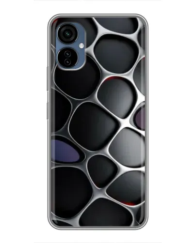 Чехол для TECNO Camon 19 Neo с картинкой «Объемная темная решетка» Чехол для TECNO Camon 19 Neo с картинкой «Объемная темная решетка»