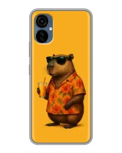 Чехол для TECNO Camon 19 Neo с картинкой «Капибара на отдыхе» Чехол для TECNO Camon 19 Neo с картинкой «Капибара на отдыхе»