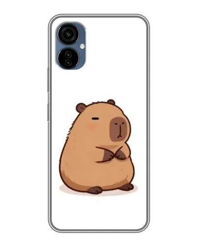 Чехол для TECNO Camon 19 Neo с картинкой «Толстенькая капибара»