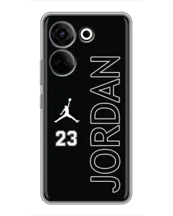 Чехол для TECNO Camon 20 Pro с картинкой «Jordan Vertical»