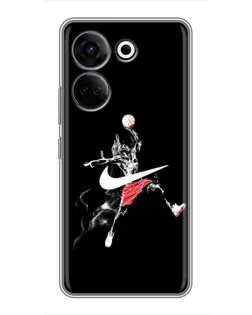 Чехол для TECNO Camon 20 Pro с картинкой «Jordan Jumpman»