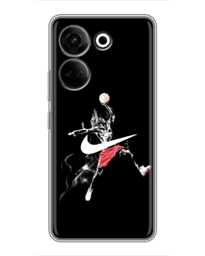 Чехол для TECNO Camon 20 Pro с картинкой «Jordan Jumpman»