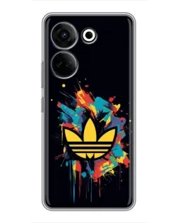 Чохол для TECNO Camon 20 Pro з картинкою «Adidas Splash» Чохол для TECNO Camon 20 Pro з картинкою «Adidas Splash»