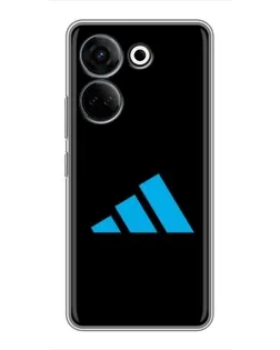 Чохол для TECNO Camon 20 Pro з картинкою «Adidas Cyan Logo»