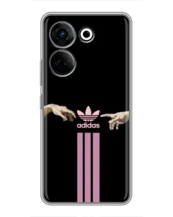 Чохол для TECNO Camon 20 Pro з картинкою «Adidas Hands»