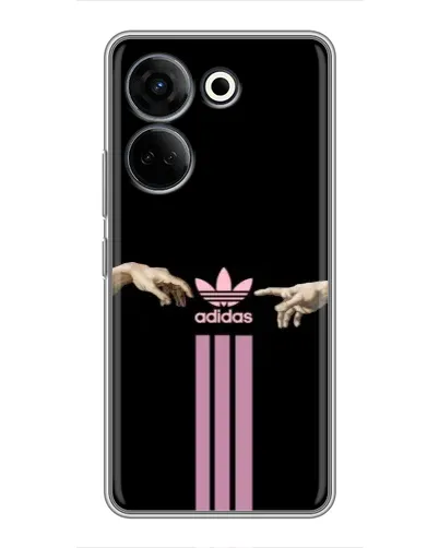 Чохол для TECNO Camon 20 Pro з картинкою «Adidas Hands» Чохол для TECNO Camon 20 Pro з картинкою «Adidas Hands»