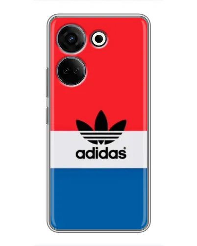 Чохол для TECNO Camon 20 Pro з картинкою «Ретро блоки Adidas» Чохол для TECNO Camon 20 Pro з картинкою «Ретро блоки Adidas»