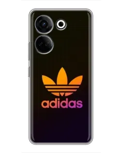 Чохол для TECNO Camon 20 Pro з картинкою «Градієнт Adidas»