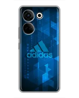 Чохол для TECNO Camon 20 Pro з картинкою «Adidas Sport Art»