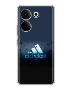 Чохол для TECNO Camon 20 Pro з картинкою «Adidas Water Drops»