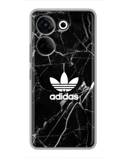Чохол для TECNO Camon 20 Pro з картинкою «Білий мармур Adidas» Чохол для TECNO Camon 20 Pro з картинкою «Білий мармур Adidas»