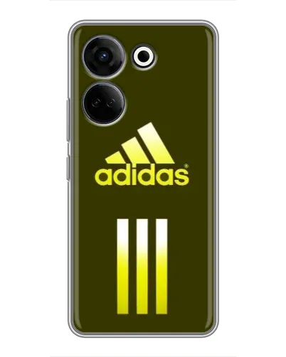 Чохол для TECNO Camon 20 Pro з картинкою «Оливковий градієнт Adidas» Чохол для TECNO Camon 20 Pro з картинкою «Оливковий градієнт Adidas»
