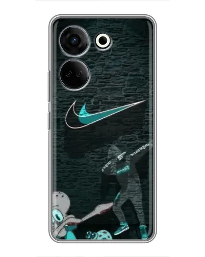 Чохол для TECNO Camon 20 Pro з картинкою «Спортивний арт Nike» Чохол для TECNO Camon 20 Pro з картинкою «Спортивний арт Nike»