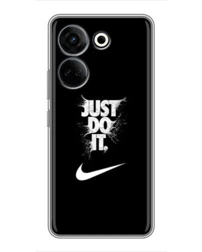 Чохол для TECNO Camon 20 Pro з картинкою «Текстовий принт Nike» Чохол для TECNO Camon 20 Pro з картинкою «Текстовий принт Nike»