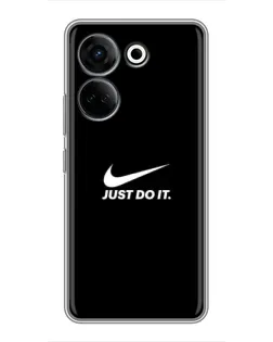 Чохол для TECNO Camon 20 Pro з картинкою «Мінімалізм від Nike»