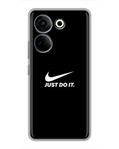 Чохол для TECNO Camon 20 Pro з картинкою «Мінімалізм від Nike» Чохол для TECNO Camon 20 Pro з картинкою «Мінімалізм від Nike»