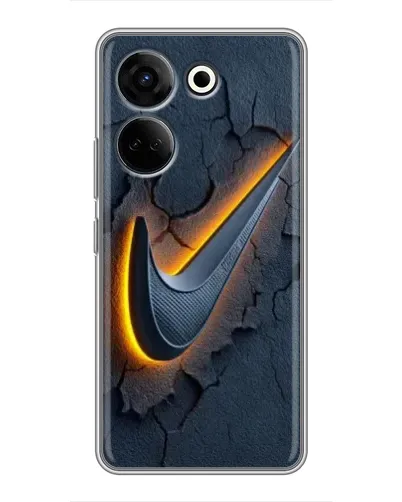 Чохол для TECNO Camon 20 Pro з картинкою «Об'ємний логотип Найк» Чохол для TECNO Camon 20 Pro з картинкою «Об'ємний логотип Найк»