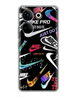 Чехол для TECNO Camon 20 Pro с картинкой «Nike — роскошь»