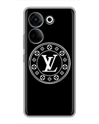 Чехол для TECNO Camon 20 Pro с картинкой «LV — печать стиля» Чехол для TECNO Camon 20 Pro с картинкой «LV — печать стиля»