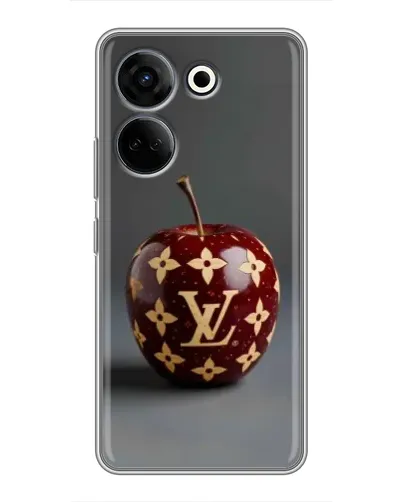 Чехол для TECNO Camon 20 Pro с картинкой «Красное яблоко LV» Чехол для TECNO Camon 20 Pro с картинкой «Красное яблоко LV»