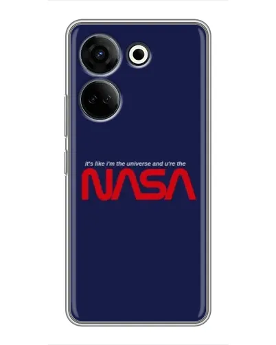 Чехол для TECNO Camon 20 Pro с картинкой «NASA — глубокий космос»