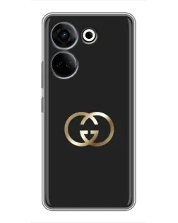 Чехол для TECNO Camon 20 Pro с картинкой «Минимализм Gucci»