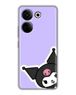 Чехол для TECNO Camon 20 Pro с картинкой «Забавная Kuromi»
