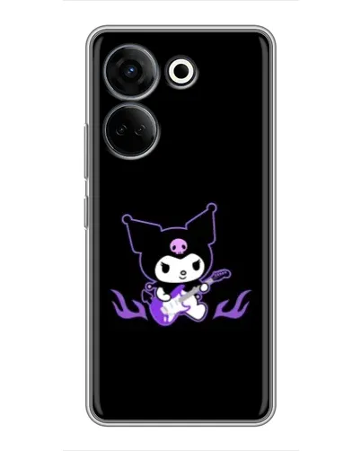 Чехол для TECNO Camon 20 Pro с картинкой «Электрическая Kuromi»