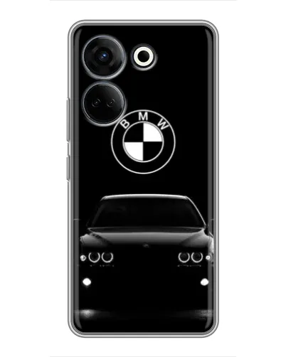 Чехол для TECNO Camon 20 Pro с картинкой «BMW — взгляд из темноты»