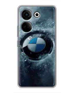 Чехол для TECNO Camon 20 Pro с картинкой «Логотип BMW — лед» Чехол для TECNO Camon 20 Pro с картинкой «Логотип BMW — лед»